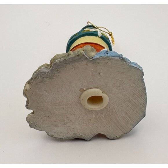 Vintage Lighthouse Christmas Tree Ornament Snowy Beach Light Up Feature - Picture 4 of 8